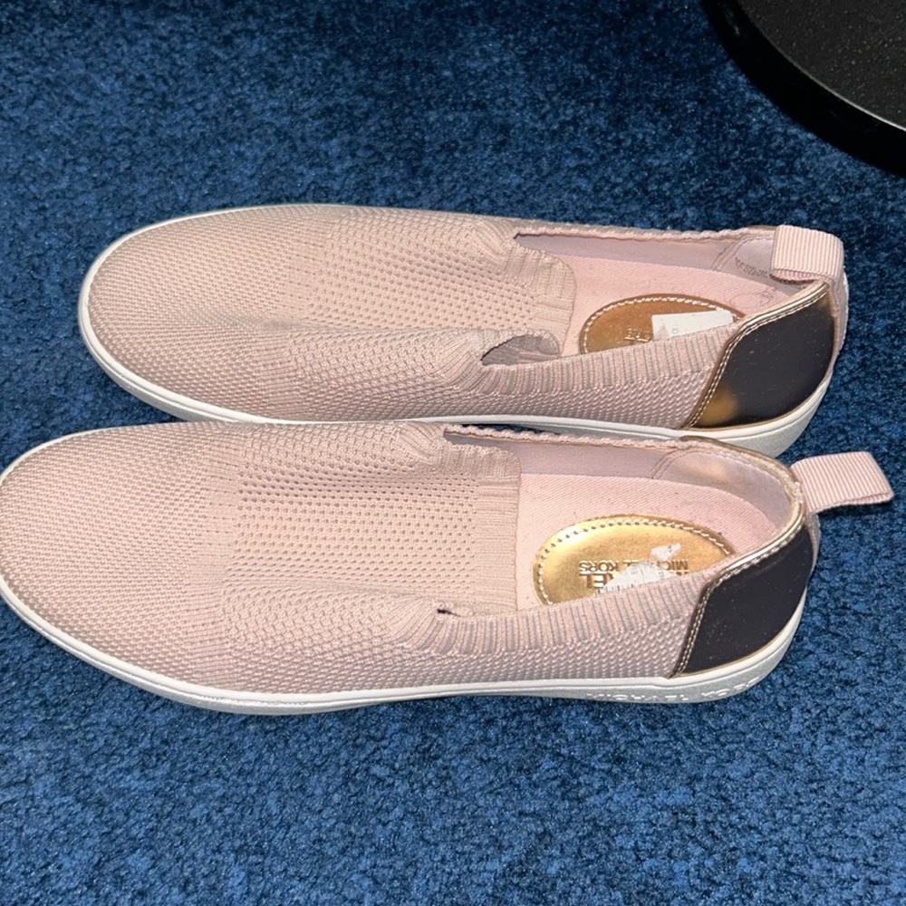 Michael Michael Kors light pink Slip-On Sneakers. Size 7.5. Almost brand new.